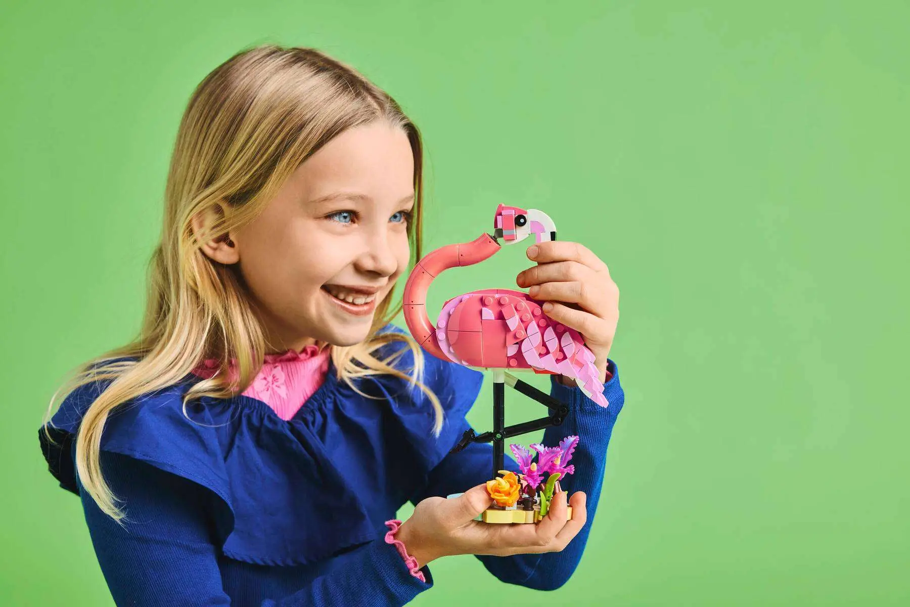 Creator 3-in-1 #31170 Wild Animals: Pink Flamingo view 8