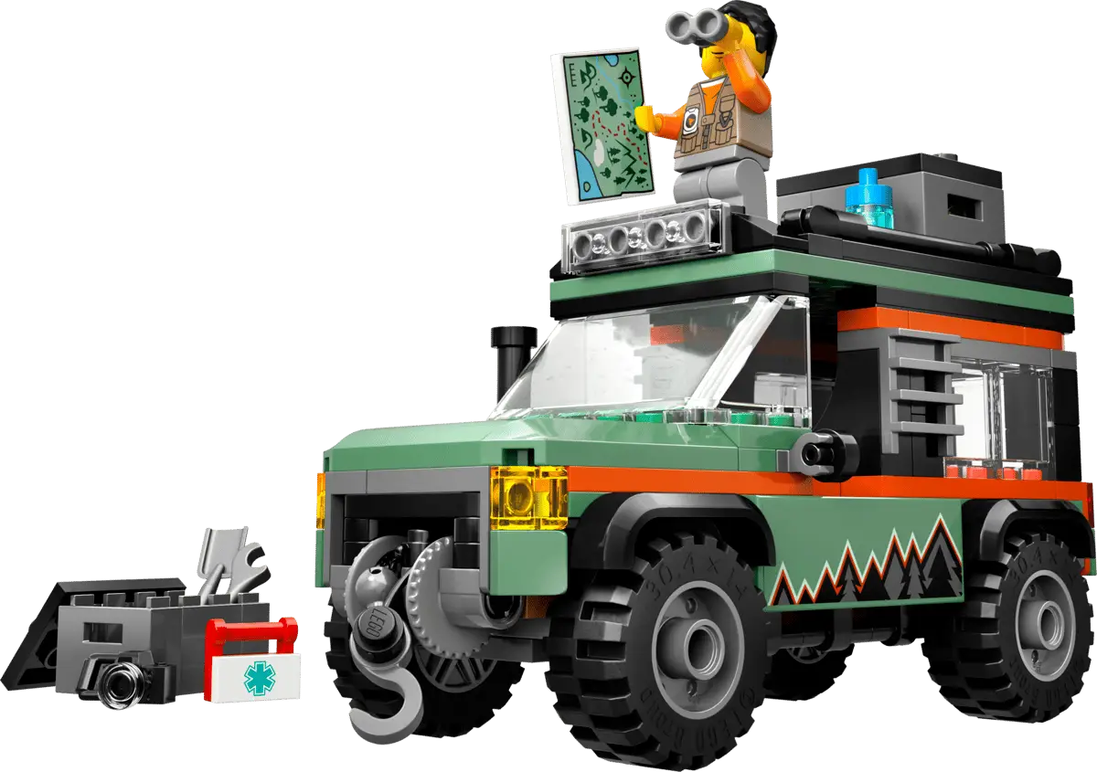 LEGO City Off-Road Missiob Truck 60447 view 2