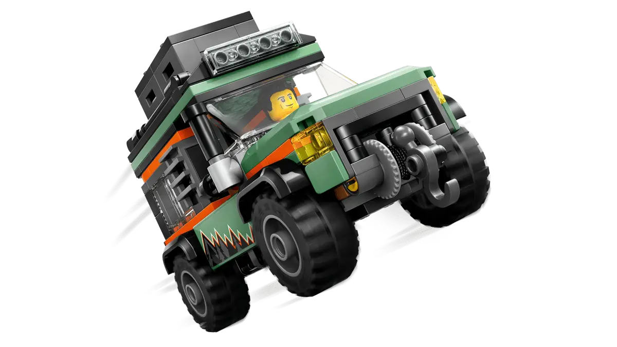 LEGO City Off-Road Missiob Truck 60447 view 3