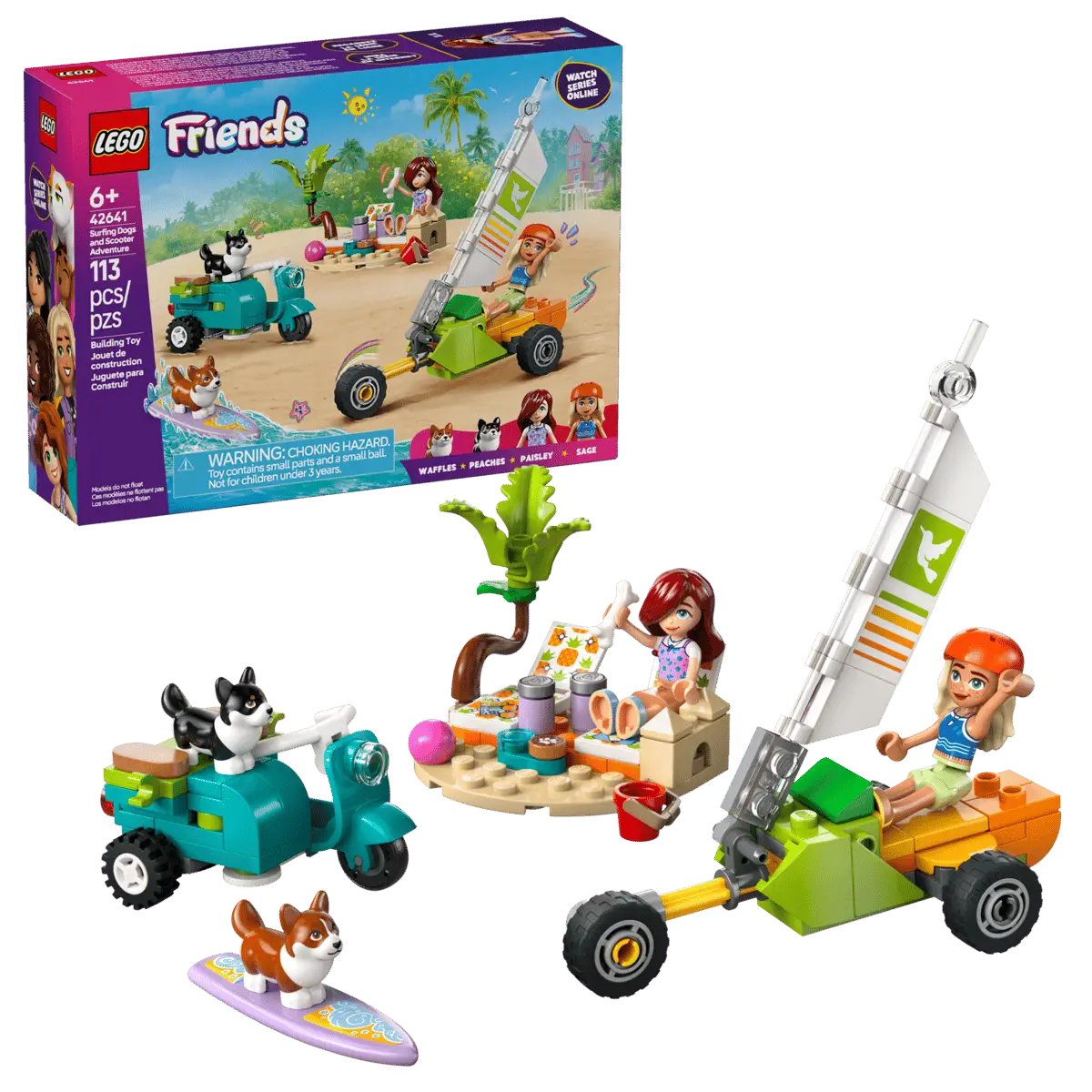 LEGO Friends Surfing Dog Adventure #42641