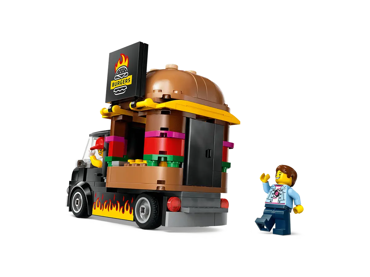 LEGO City Burger Truck 60404 view 4