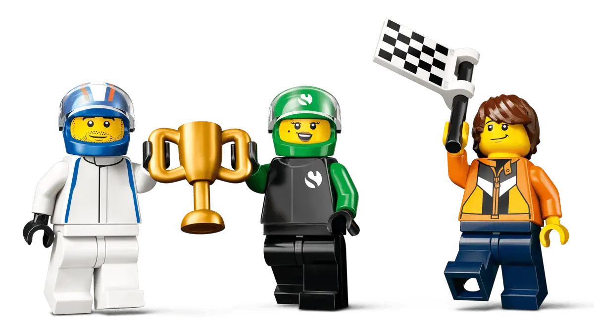 City #60474 F1® Grid with VCARB & Sauber Race Cars view 4