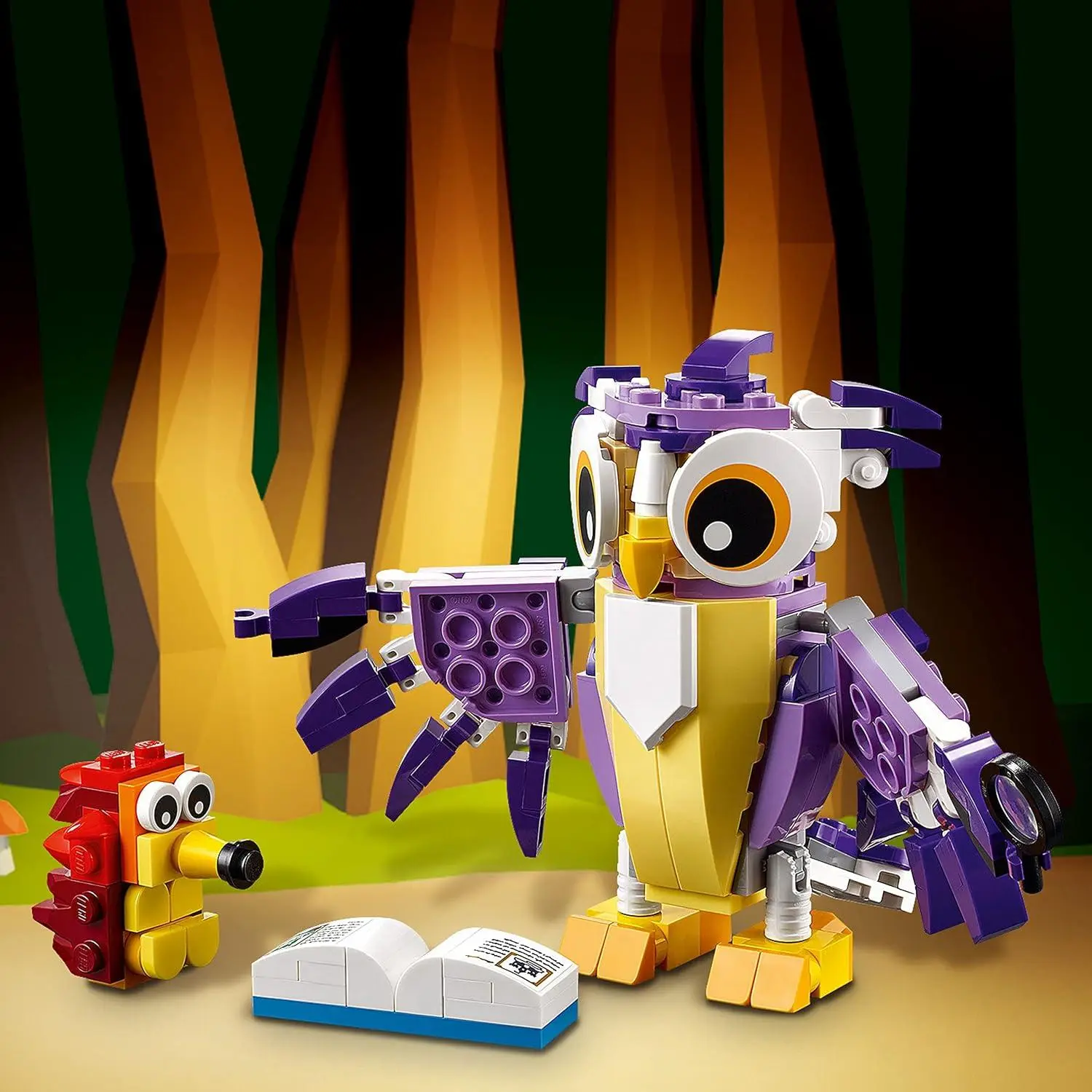 LEGO Creator 3in1 Fantasy Forest Creatures 31125 Building Kit (175 Pieces) view 6