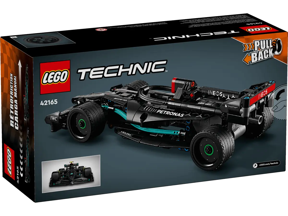 Technic #42165 Mercedes-AMG F1 W14 E Performance Pull-Back view 6