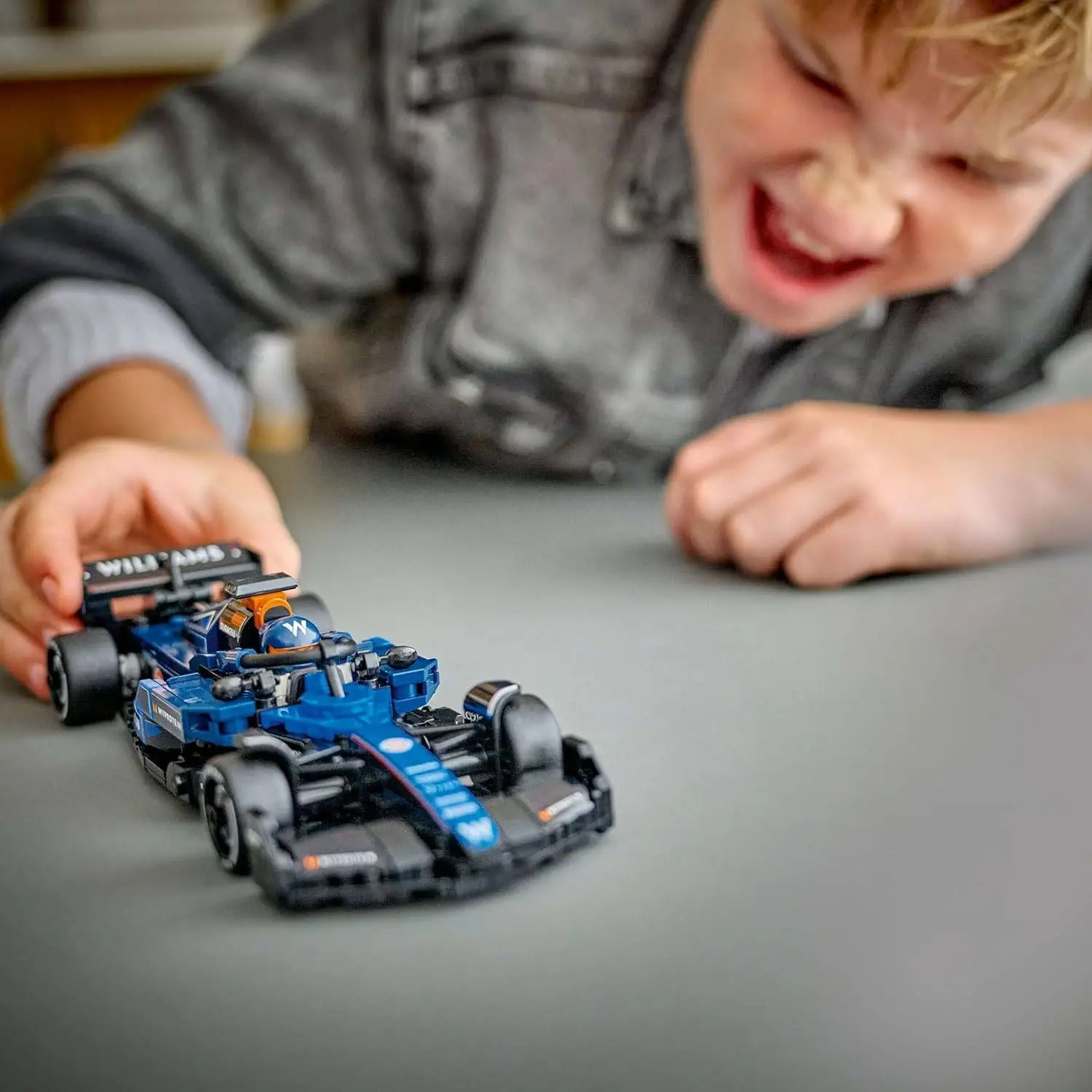 LEGO Speed Champions Williams Racing FW46 F1 Race Car Vehicle Set 77249 Building Blocks Toys for 10+ Gift for Boys and Girls view 2