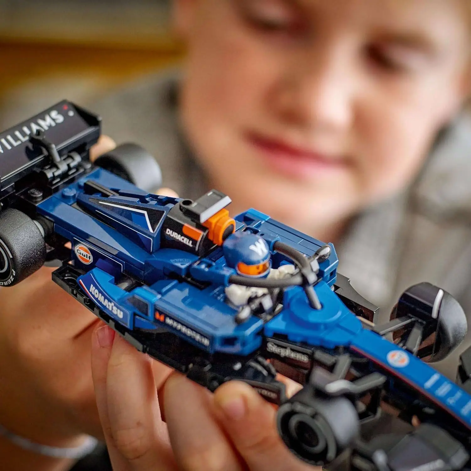 LEGO Speed Champions Williams Racing FW46 F1 Race Car Vehicle Set 77249 Building Blocks Toys for 10+ Gift for Boys and Girls view 4