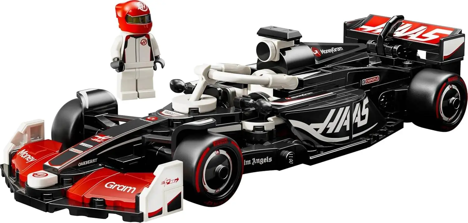 LEGO Speed Champions MoneyGram Haas F1 Team VF-24 Race Car Toy Vehicle 77250 Building Blocks Toys for 10+ Gift for Boys and Girls view 3