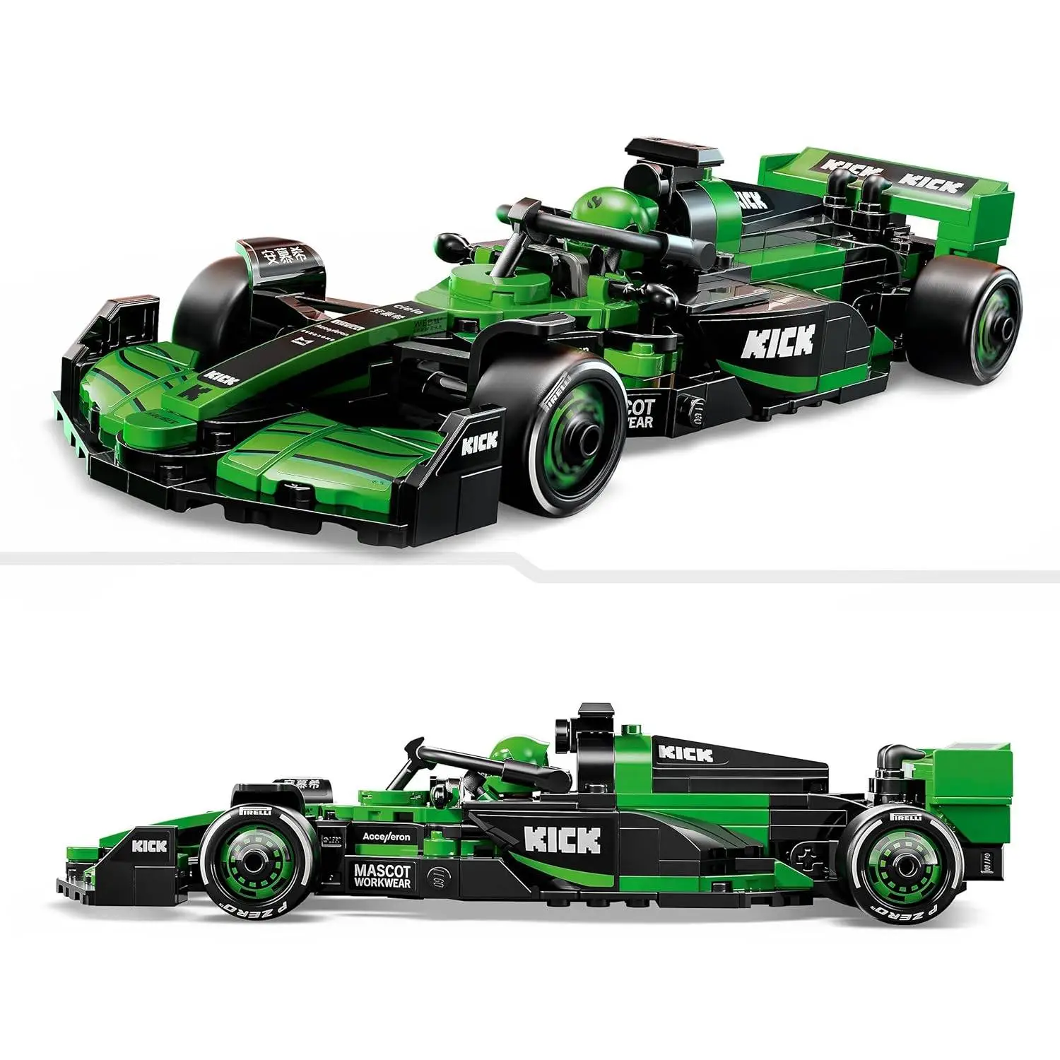 LEGO Speed Champions Kick Sauber F1 Team C44 Race Car Toy Vehicle 77247 Building Blocks Toys for 10+ Gift for Boys and Girls view 4
