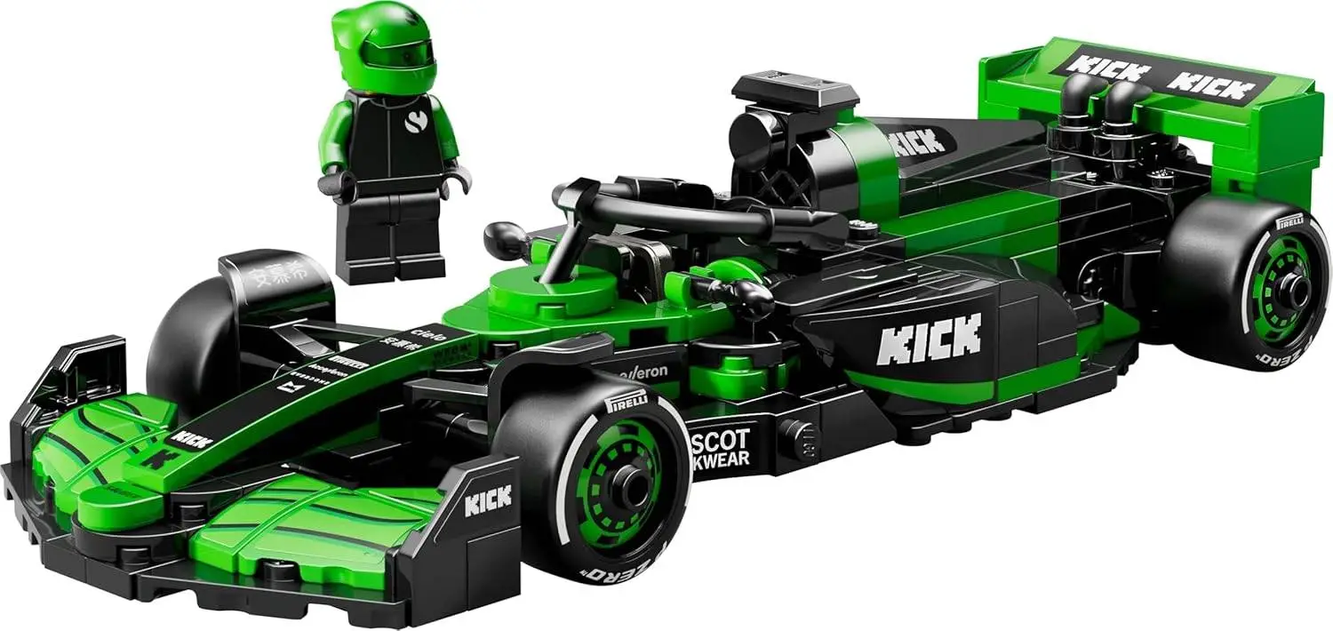 LEGO Speed Champions Kick Sauber F1 Team C44 Race Car Toy Vehicle 77247 Building Blocks Toys for 10+ Gift for Boys and Girls view 5