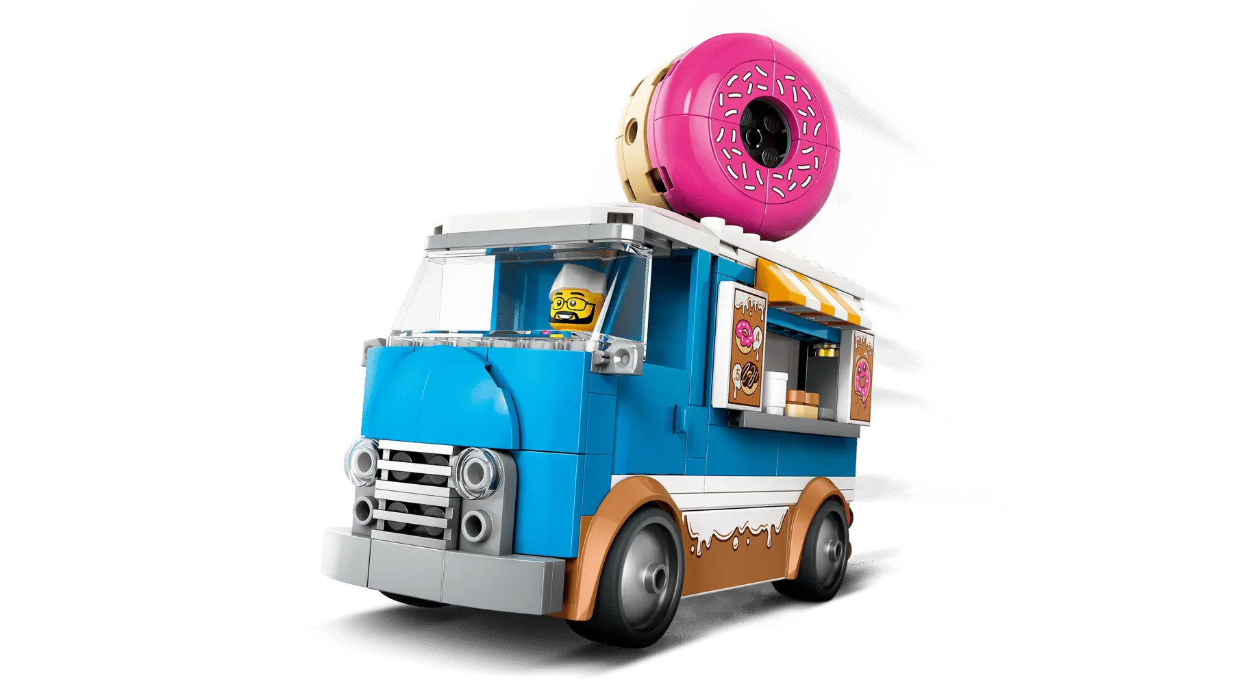 City #60452 Doughnut Truck lego view 5