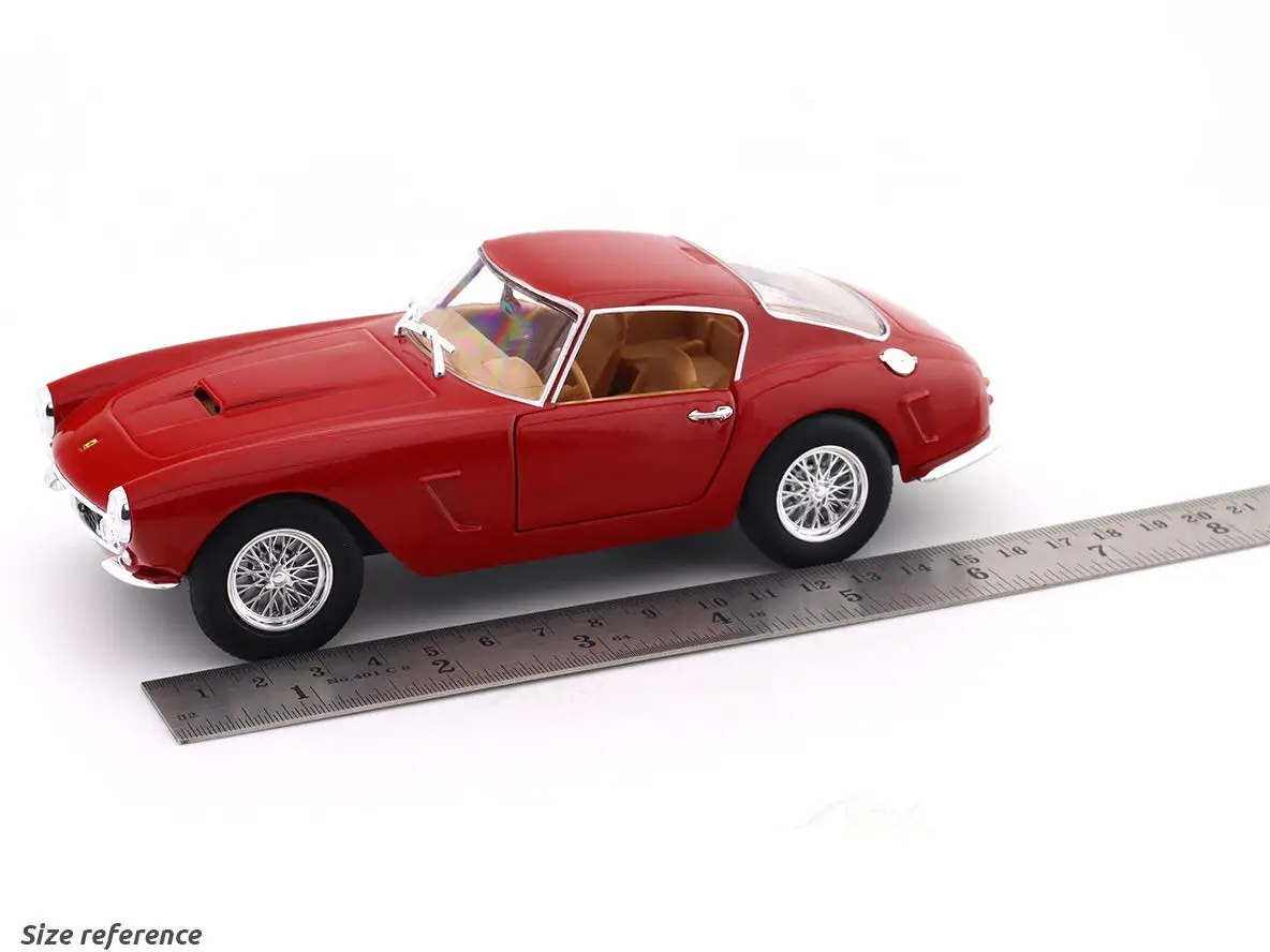 Ferrari 250GT Berlinetta with Acrylic case 1:24 Bburago licensed diecast Scale Model car collectible view 9