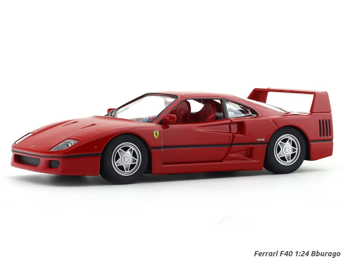 Ferrari F40 with Acrylic case 1:24 Bburago licensed diecast Scale Model car collectible