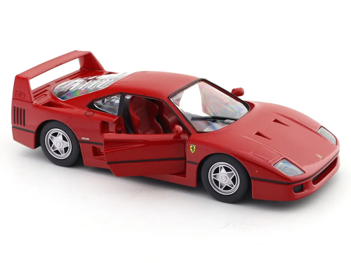 Ferrari F40 with Acrylic case 1:24 Bburago licensed diecast Scale Model car collectible view 9