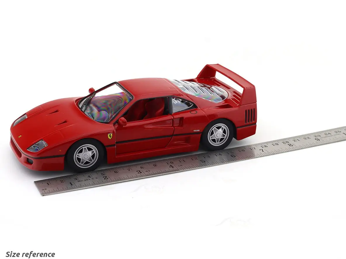Ferrari F40 with Acrylic case 1:24 Bburago licensed diecast Scale Model car collectible view 10