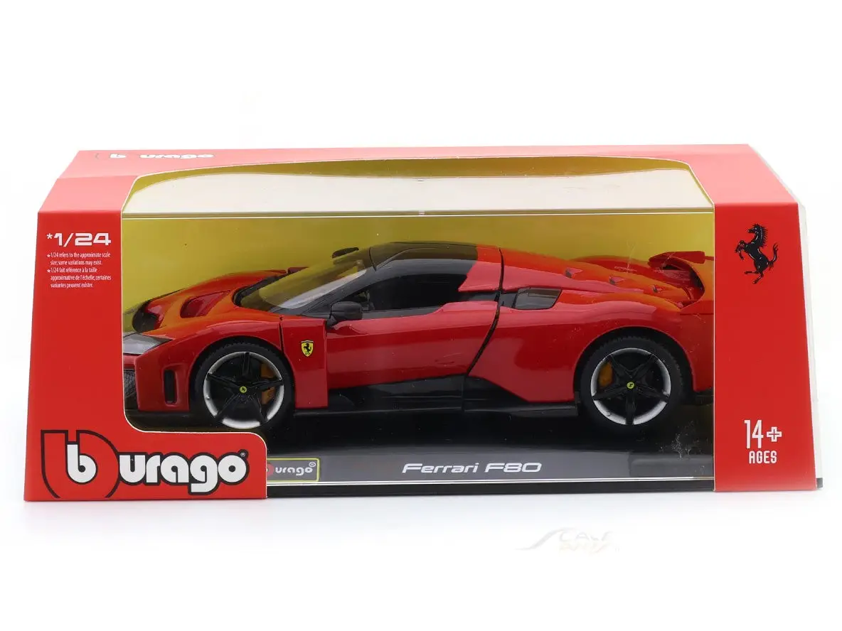 Ferrari F80 with Acrylic Case 1:24 Bburago Licensed Diecast Model Car | Hypercar Collectible | Buy in India view 8