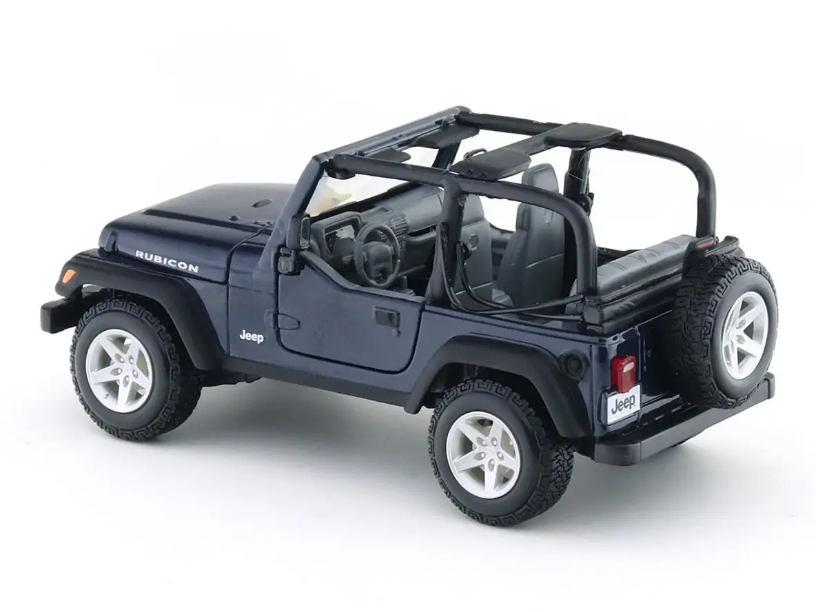 Jeep Wrangler Rubicon 1:27 Maisto Licensed Diecast Scale Model Car Collectible | Off-Road SUV | Buy in India view 2