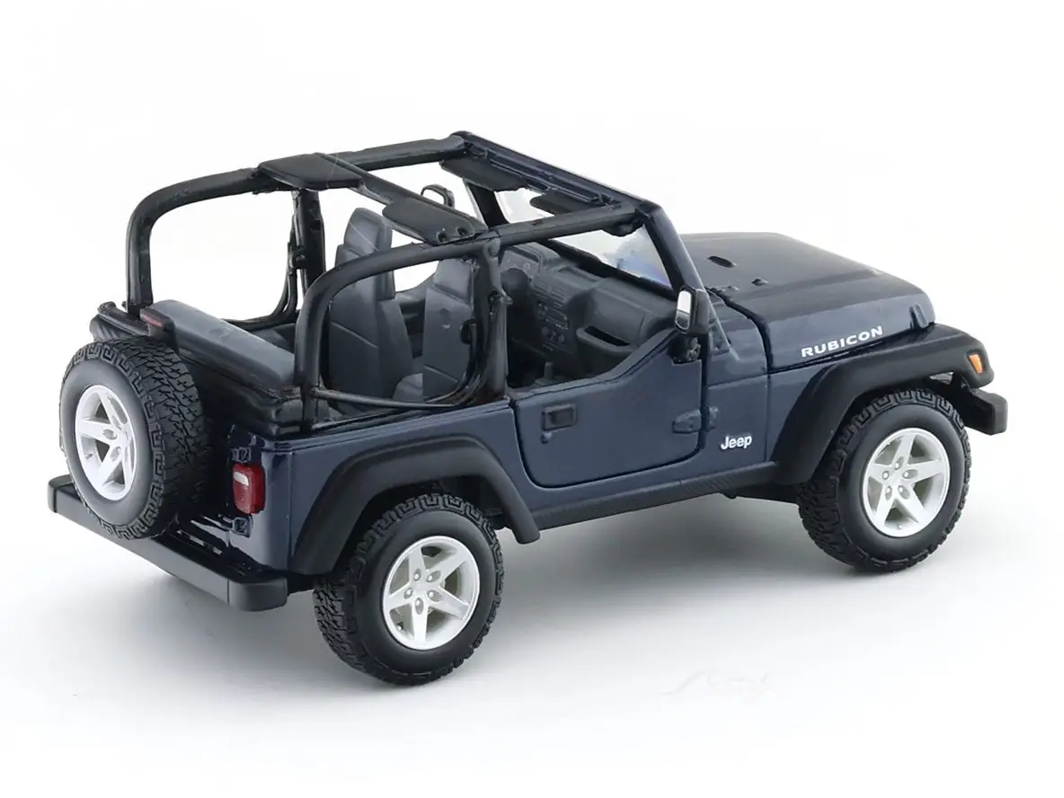 Jeep Wrangler Rubicon 1:27 Maisto Licensed Diecast Scale Model Car Collectible | Off-Road SUV | Buy in India view 3