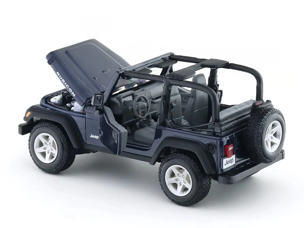Jeep Wrangler Rubicon 1:27 Maisto Licensed Diecast Scale Model Car Collectible | Off-Road SUV | Buy in India view 5
