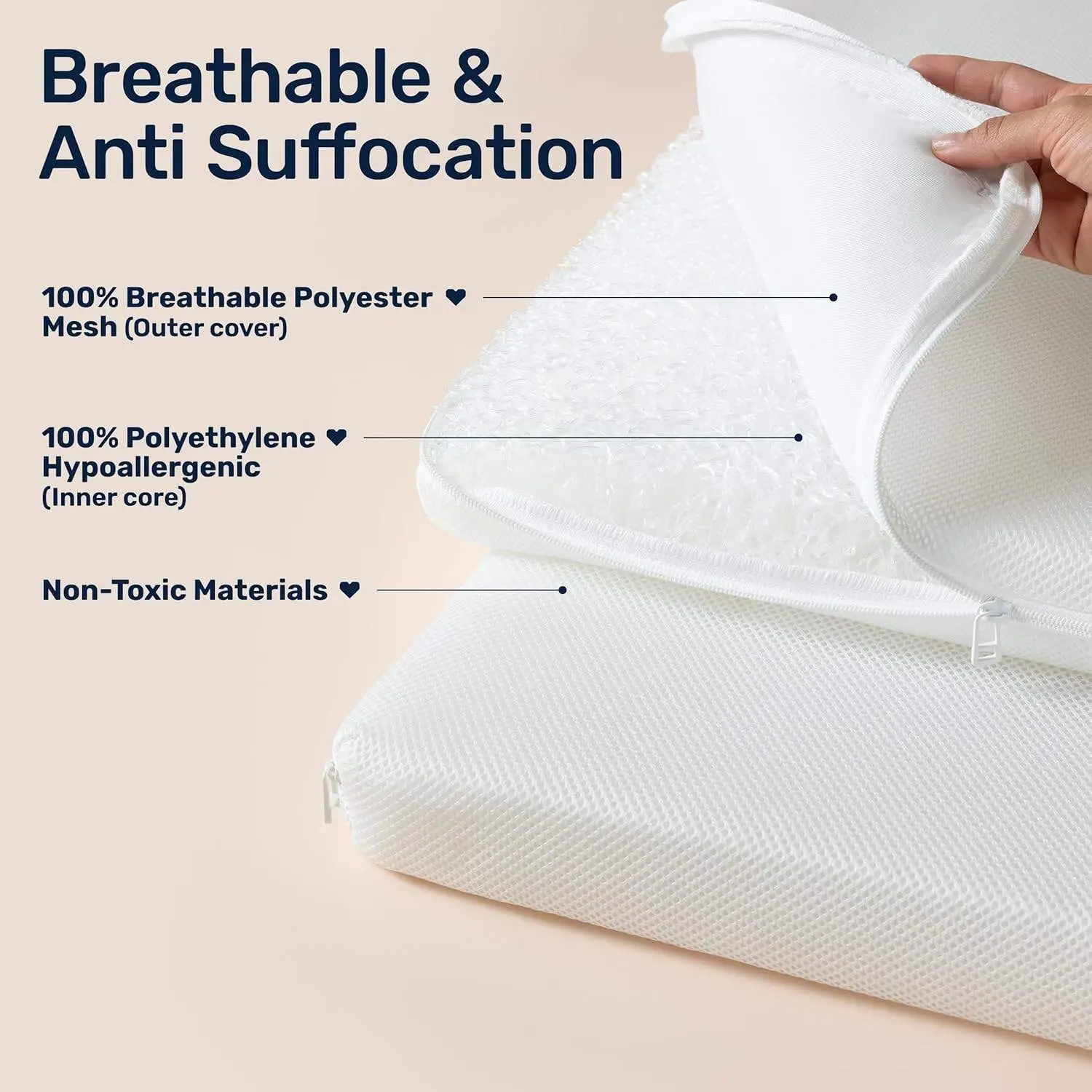 Growgether APEX 4-in-1 Convertible Crib & Aero Fiber Mattress Combo | India’s 1st Breathable SIDS-Safe Mattress | 100% Washable, Hypoallergenic Pinewood LVL Crib for 0-4 Yrs | 1 Year Warranty view 8