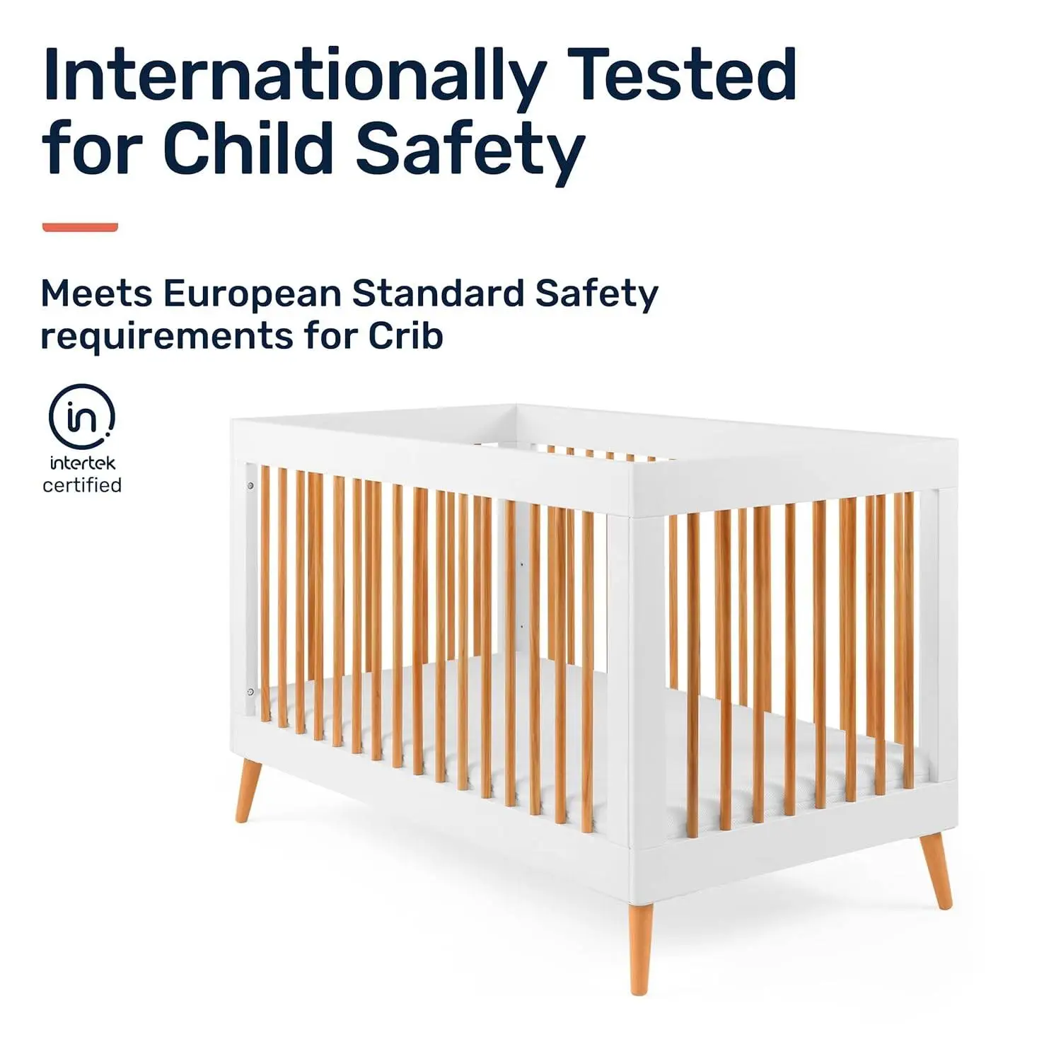 Growgether APEX 4-in-1 Convertible Crib for Baby | Certified Wooden Crib to Toddler Bed | Adjustable Base, Removable Sides, Safety Rail, Pinewood LVL, Non-Toxic, Suitable for 0-4 Yr | 1 Year Warranty view 8
