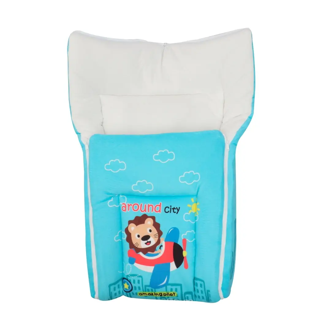 Baby Sleeping Nest - Around City Kangaroo Wrappers – Printed Jumbo Sleeping Bag view 2