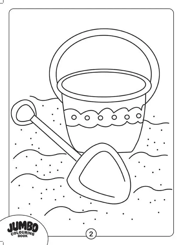 Jumbo Activity Colouring Best Gift for Drawing and Painting Books Vol 3 view 3