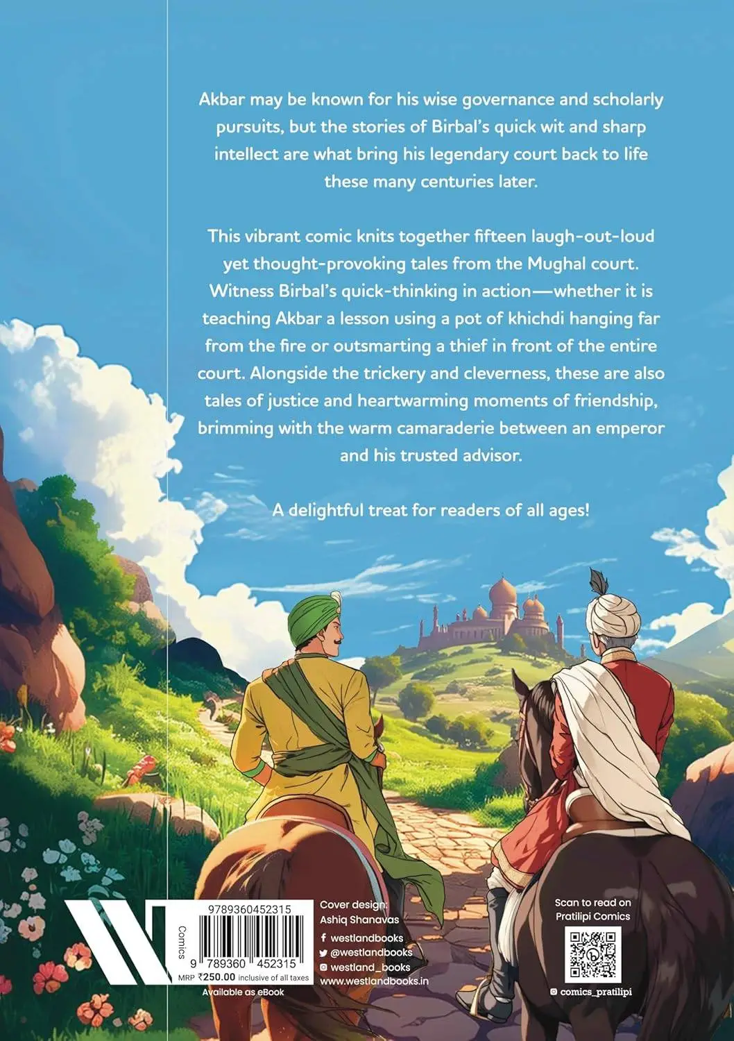 Akbar and Birbal  comic book view 2