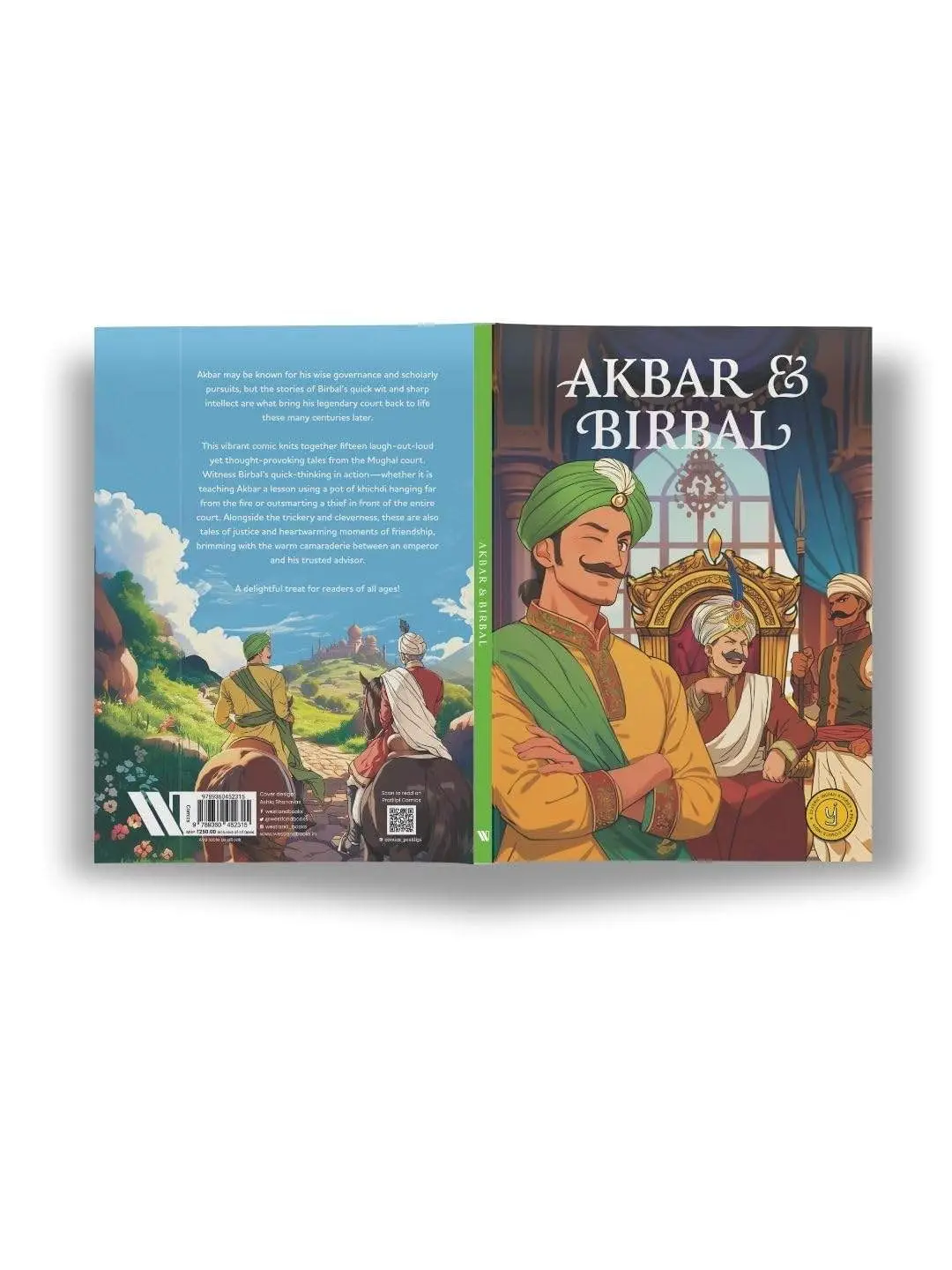 Akbar and Birbal  comic book view 5