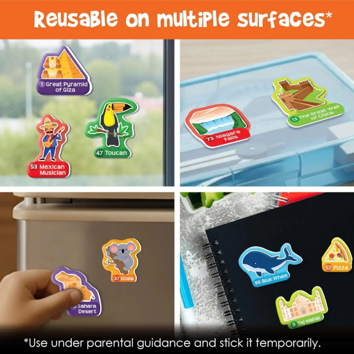 Imagimake Mapology World Map with Reusable Stickers | Educational Toy | Learning Toys For Kids Age 7+| Best Birthday Gift for Kids Age 5,6, 7, 8 view 4