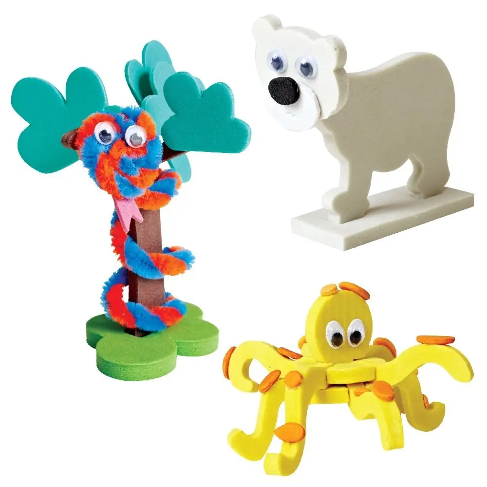 Imagimake Mapology Animals Around The World | Make 13 Miniature Models | 3D Puzzle for Kids | Birthday Gift for Girls & Boys | Educational Toys for 5,6,7,8,9 Years view 6