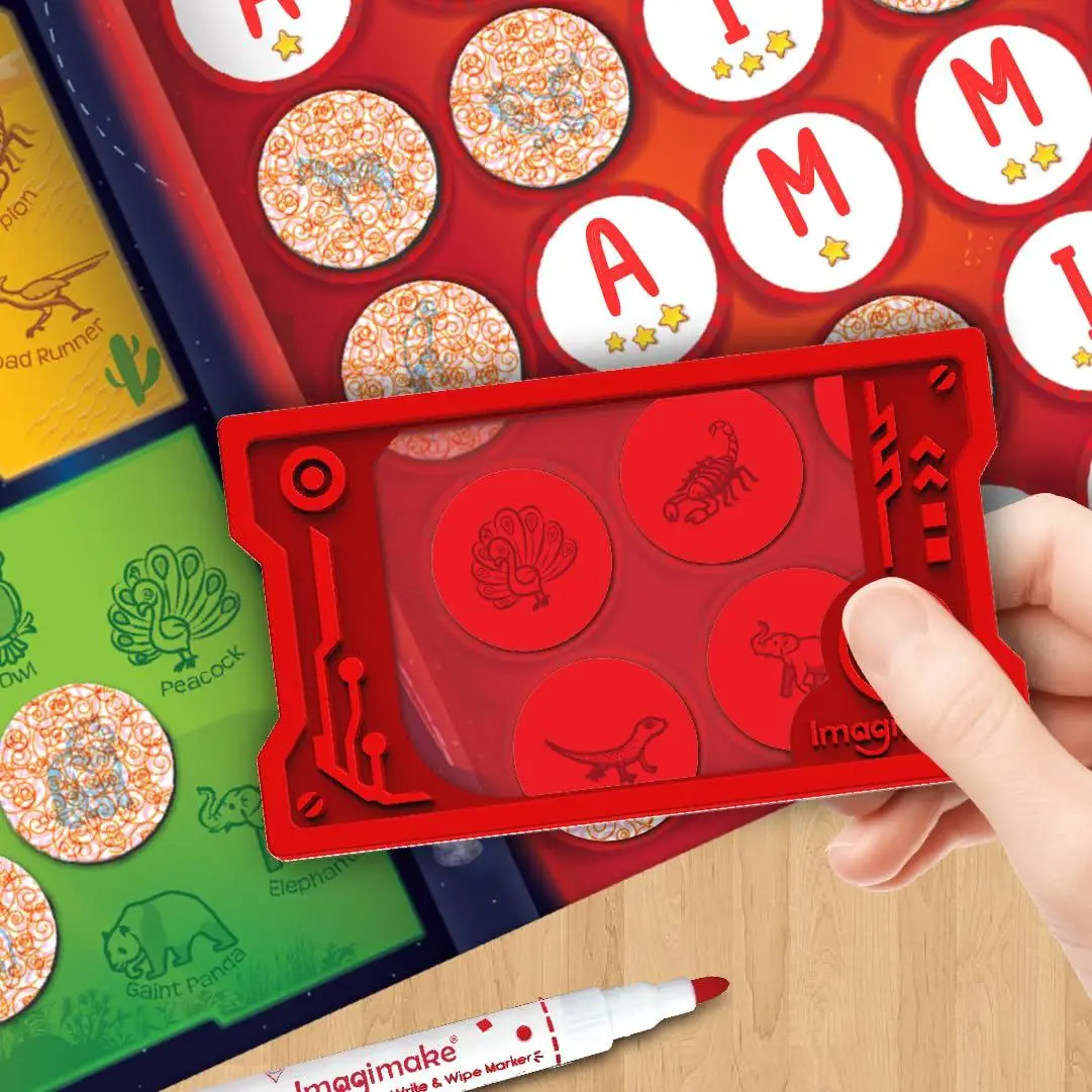 Imagimake Rescue Quest–Animals & Habitats | Spin, Discover & Rescue Animals | Educational Toys |Fun Board Games for Friends & Family Night |Travel-Friendly Indoor Game |Gift for Kids Ages 5,6,7,8,9,10 view 3