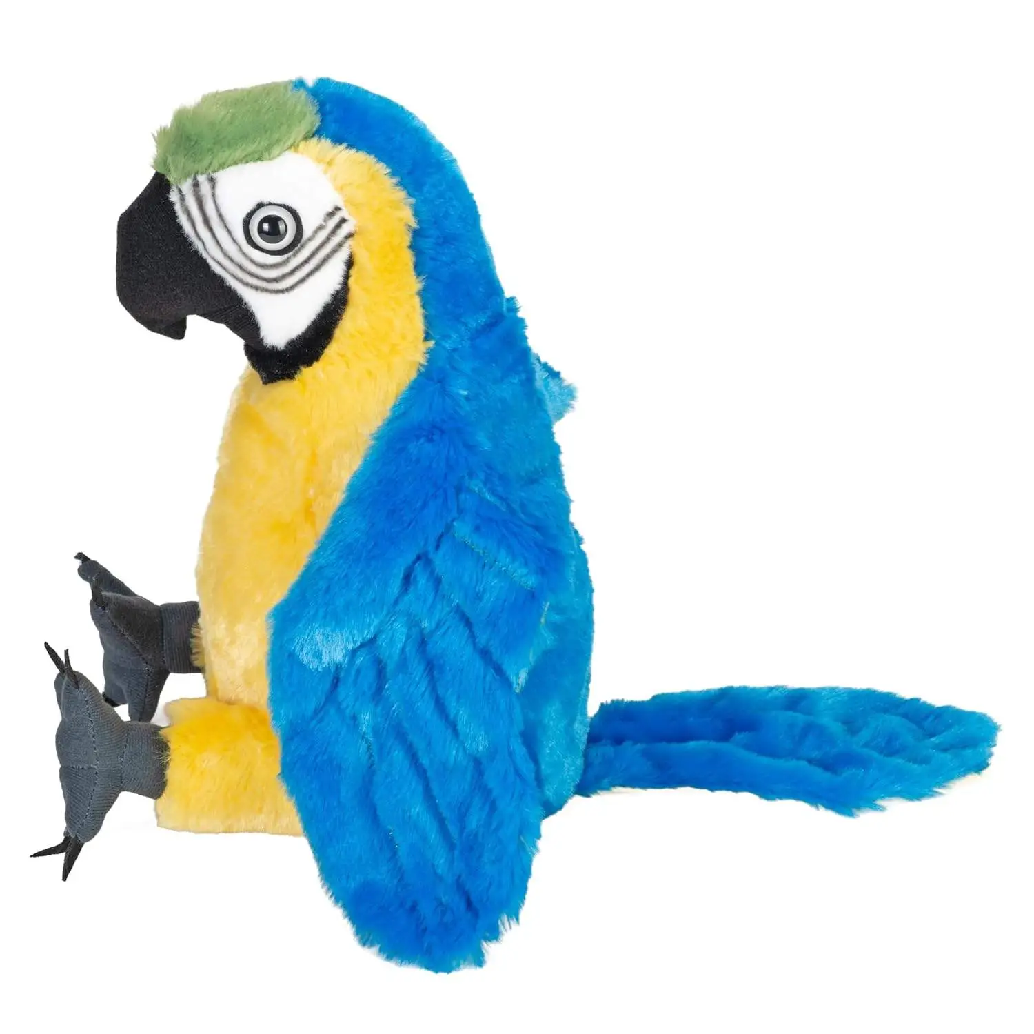 Wild Republic Plush Ck Macaw Parrot, Yellow (12-Inch) view 5