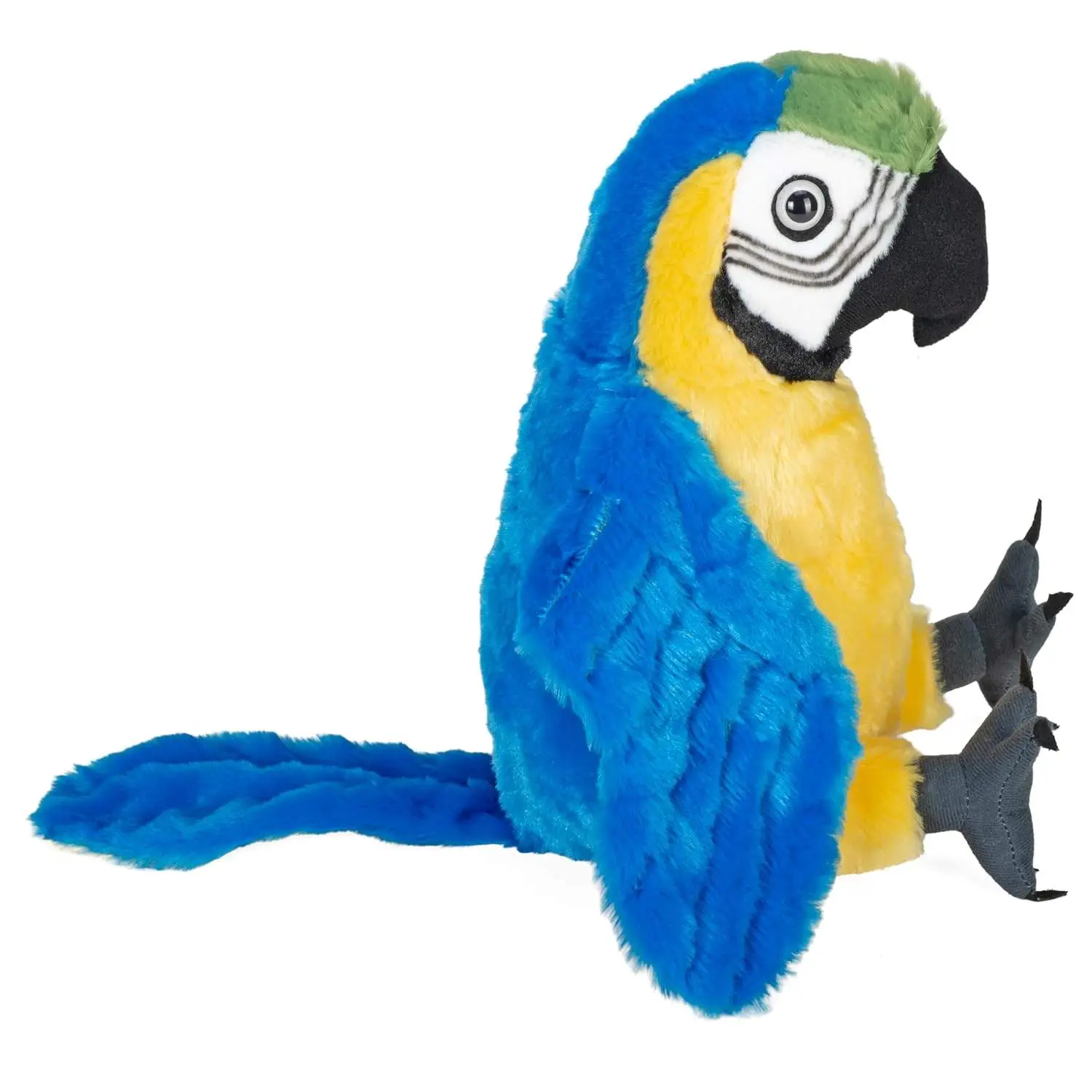 Wild Republic Plush Ck Macaw Parrot, Yellow (12-Inch) view 6