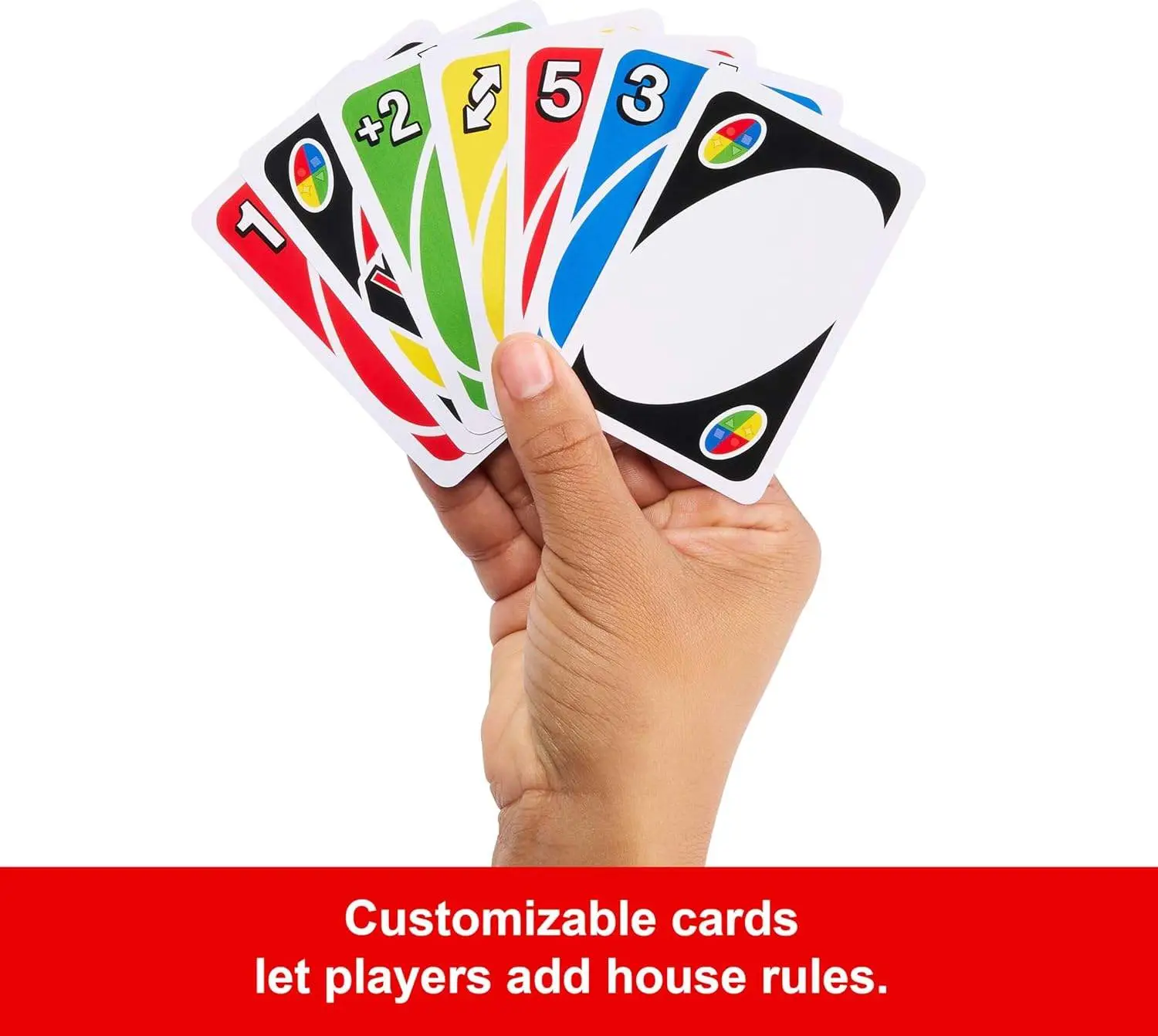 Mattel Uno Playing Card Game for 7 Yrs and Above for Adult,Set of 112 Cards, Multicolor view 2