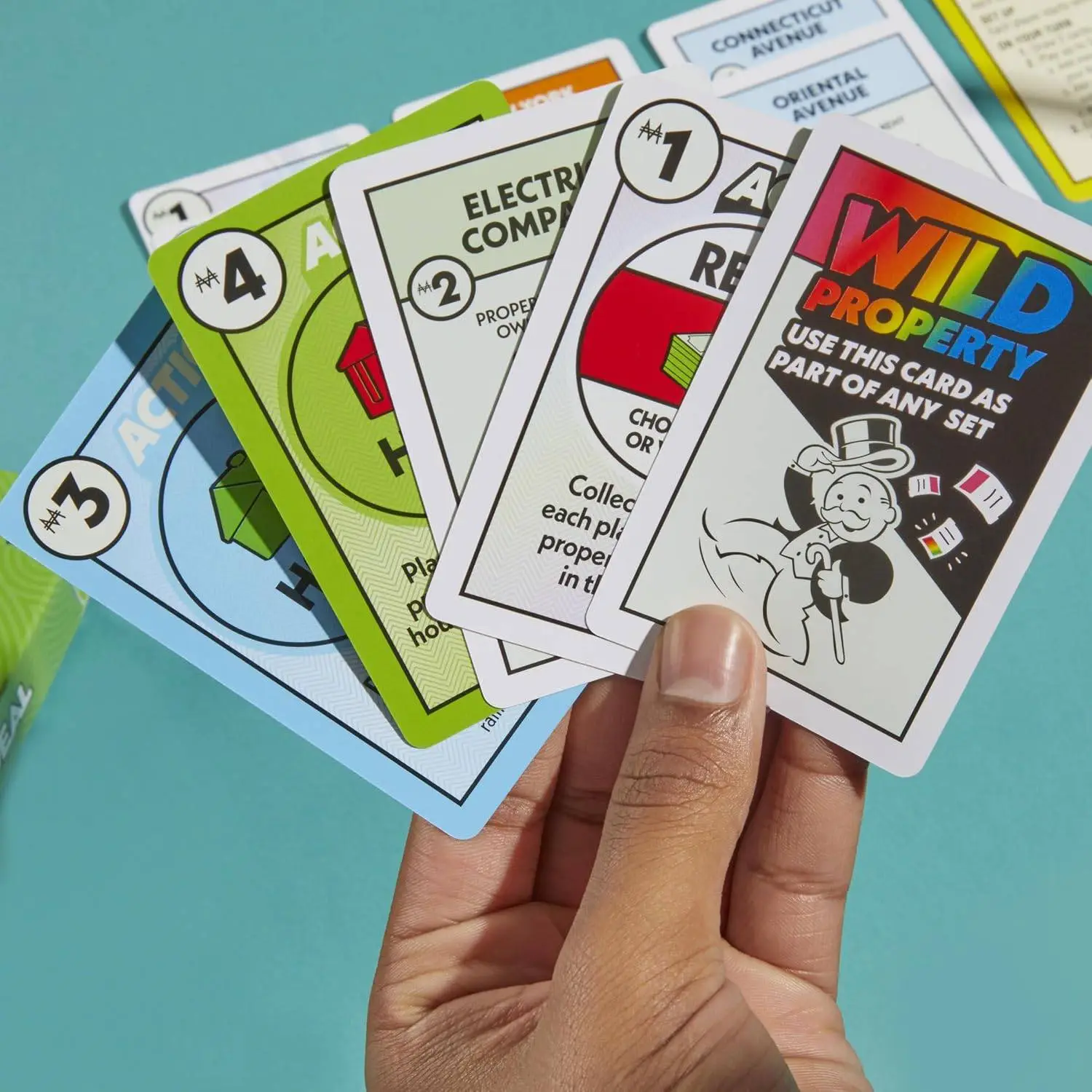 Monopoly Deal Card Game | Quick-Playing Card Game | Fun Games for Families and Kids | Ages 8 and Up | 2 to 5 Players | 15 Mins. | Travel Games | Birthday Gift for Kids view 7