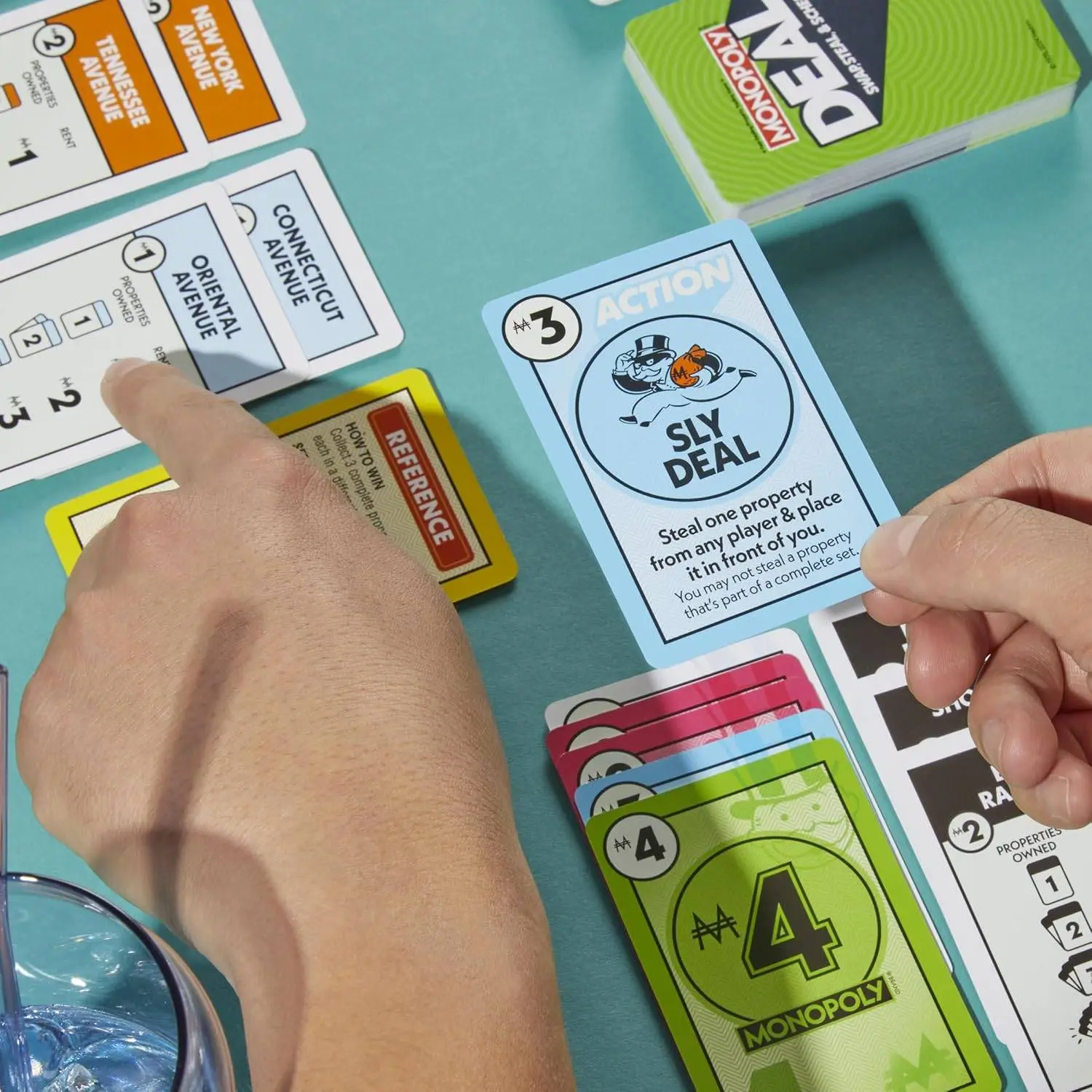 Monopoly Deal Card Game | Quick-Playing Card Game | Fun Games for Families and Kids | Ages 8 and Up | 2 to 5 Players | 15 Mins. | Travel Games | Birthday Gift for Kids view 8