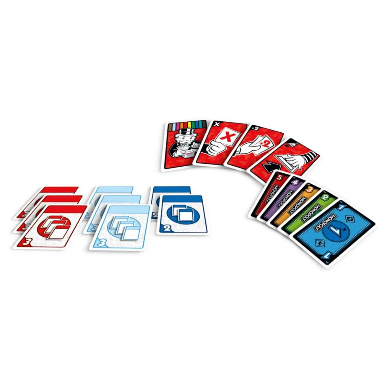 MONOPOLY Bid Game, Quick-Playing Card Game For 4 Players, Game For Families and Kids Ages 7 and Up, Multicolor