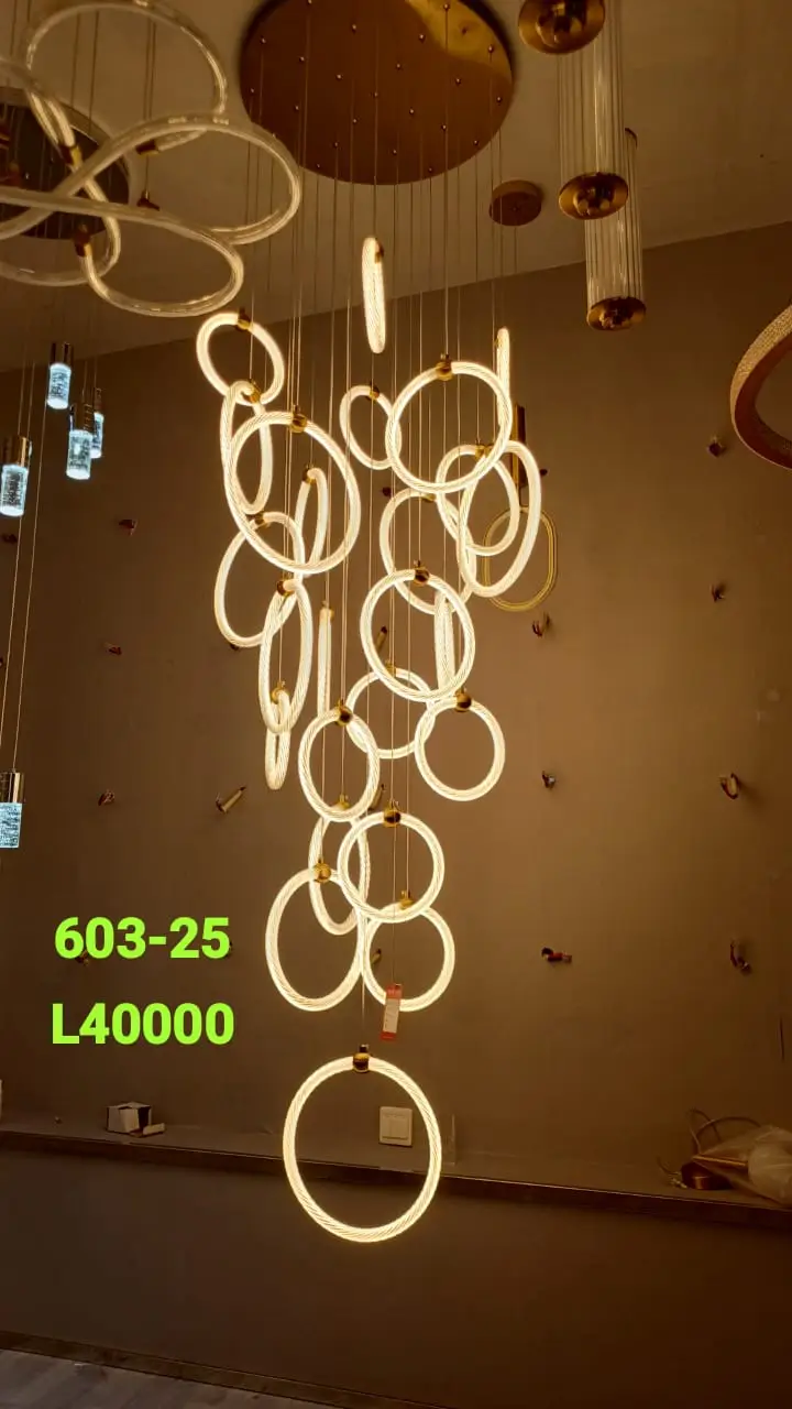 Modern LED Chandelier - 603-25 view 2