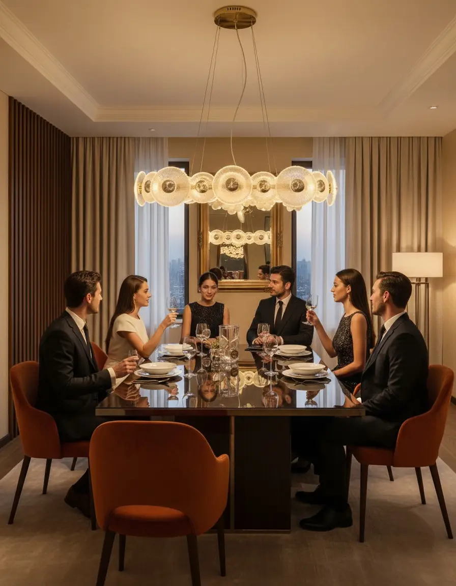 Modern Crystal Chandelier - 9963-1000