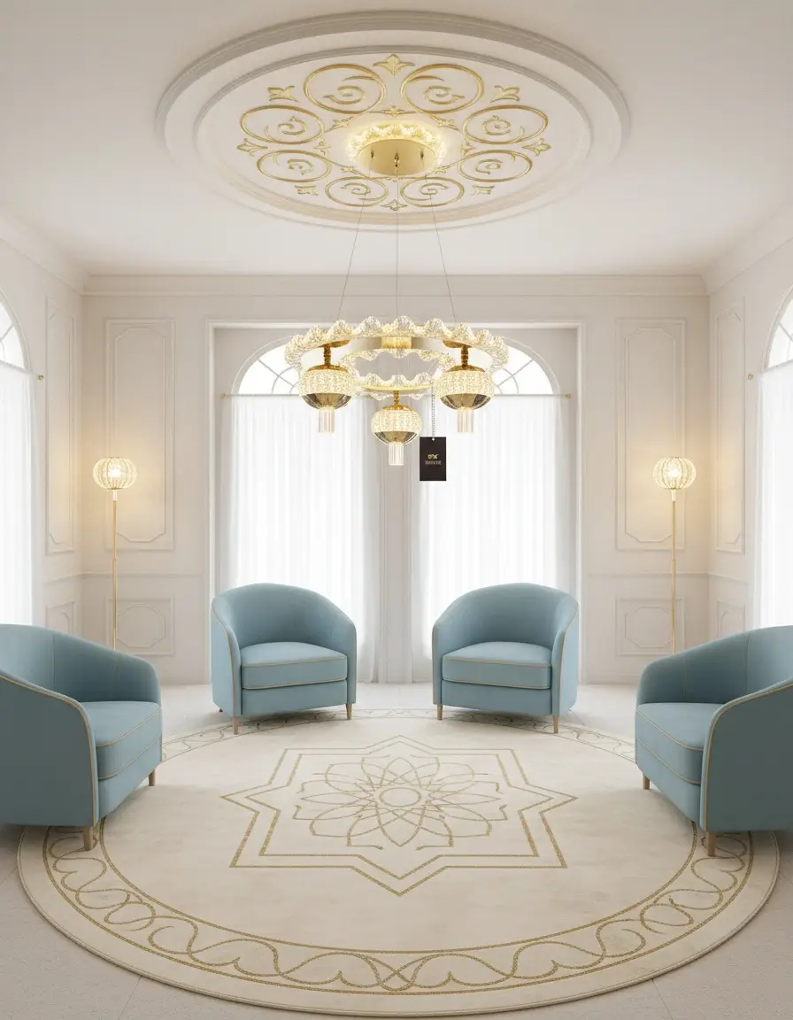 Elegant Crystal Chandelier - 2258