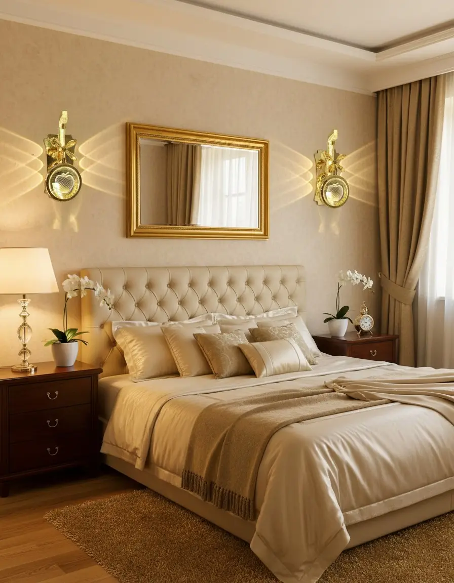 Golden Angel Wall Lamp - A938