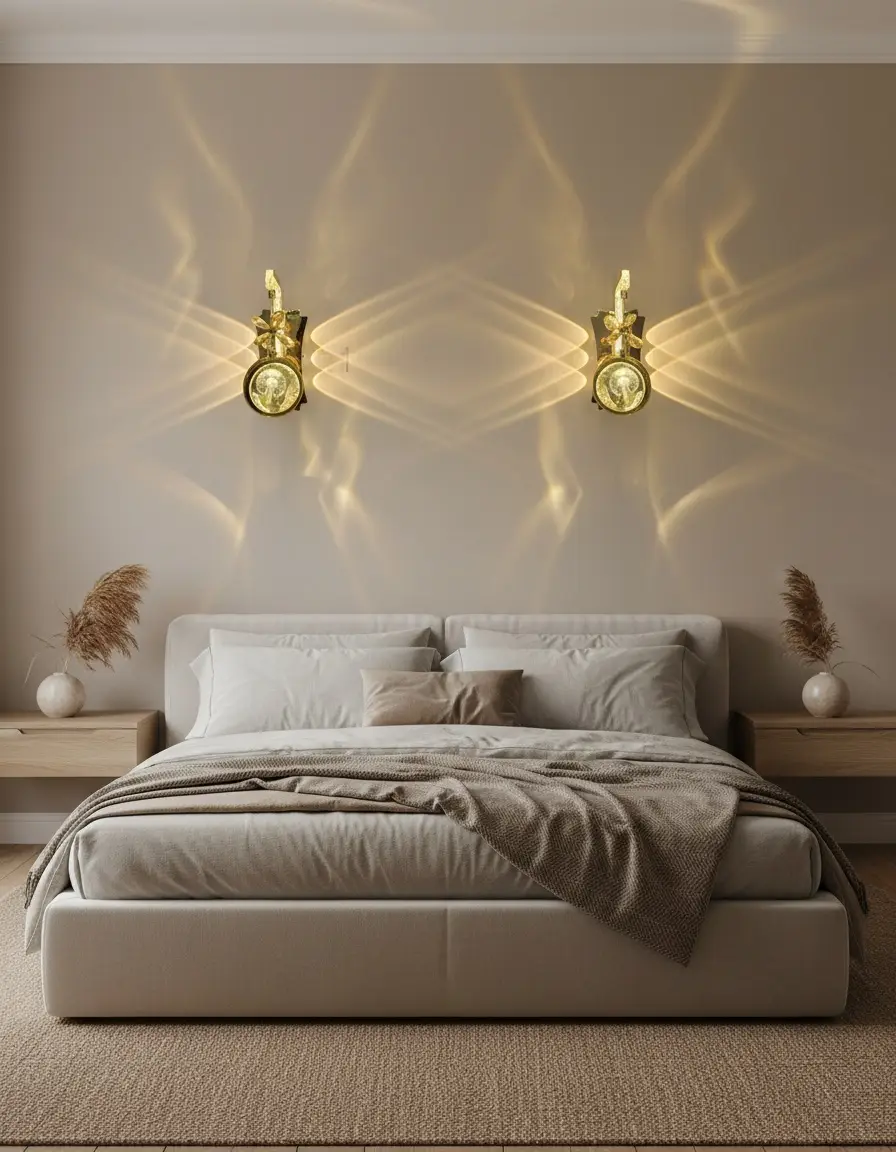 Golden Sconce Wall Lamp - A934