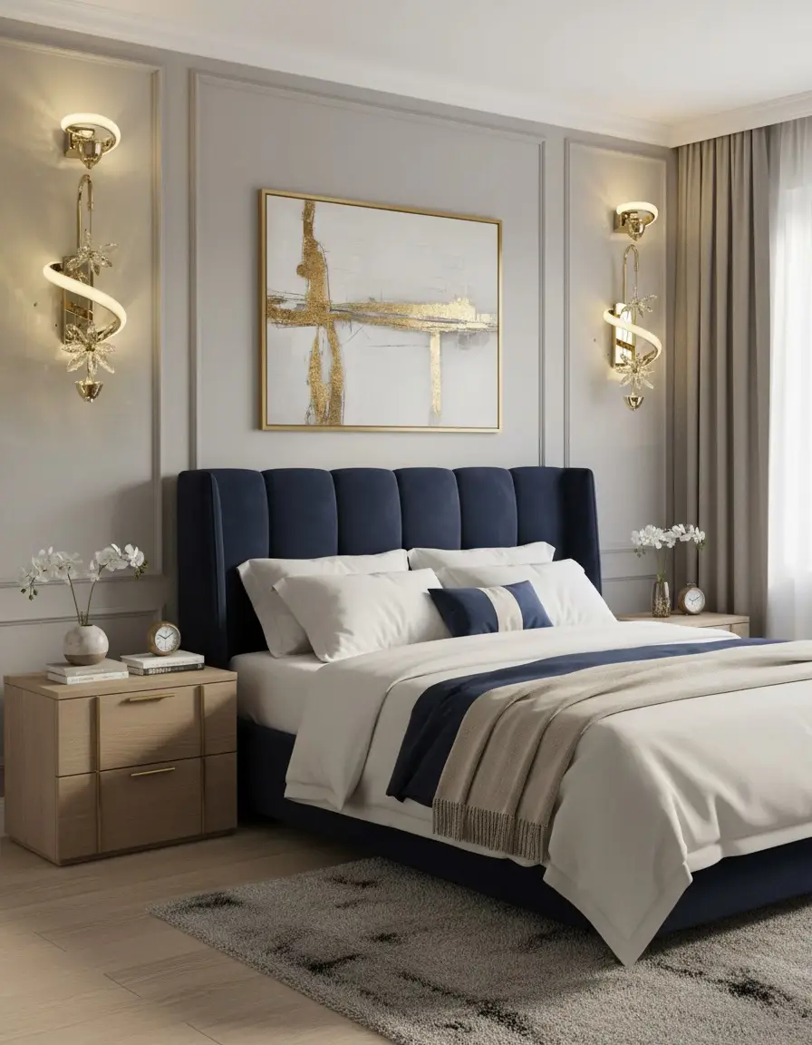 Elegant Crystal Wall Sconces - 7116