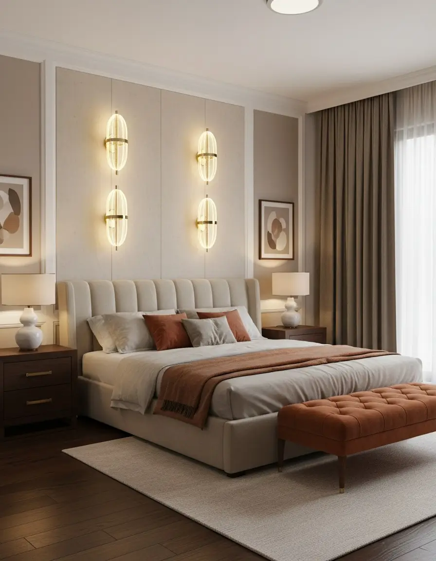 Elegant Capsule Wall Lamps - 10303
