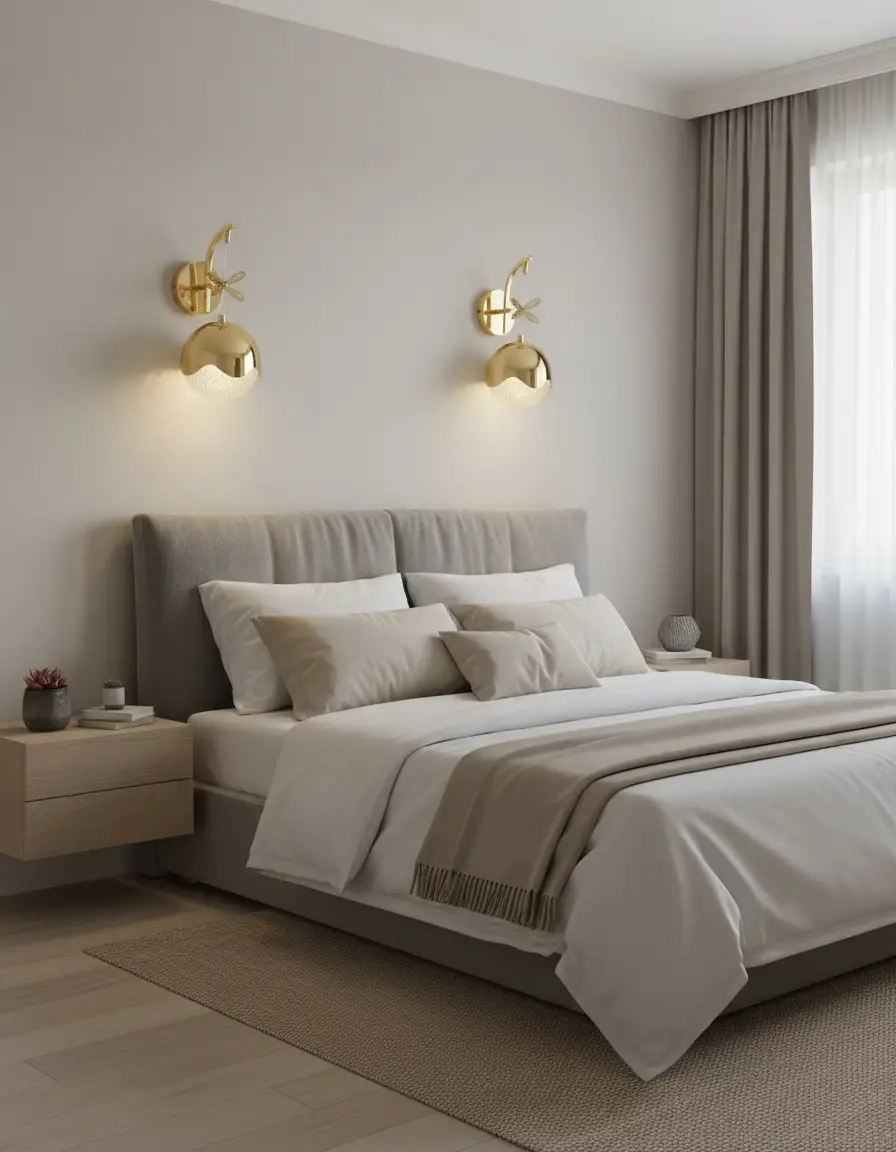 Golden Swan Wall Lamp - A1428