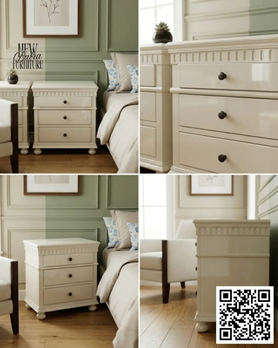 Classic Nightstand by New Batra Furniture view 2