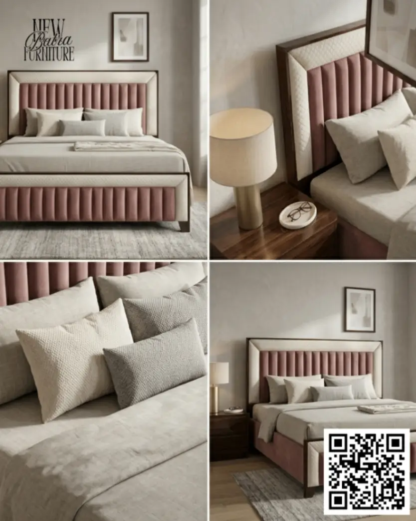 Elegant Bed by New Batra Furniture view 2