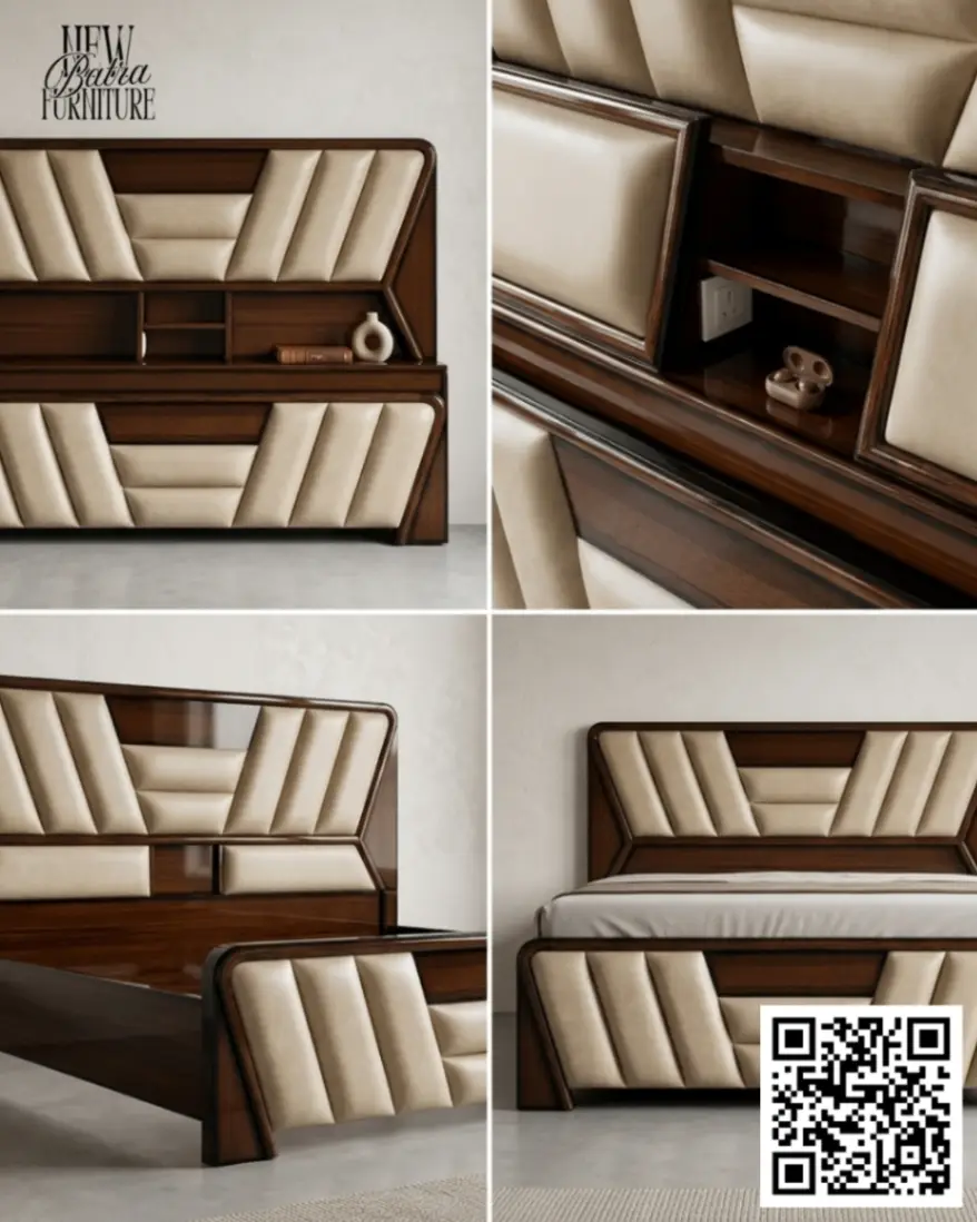 Elegant Bed Frame by New Batra Furniture view 2