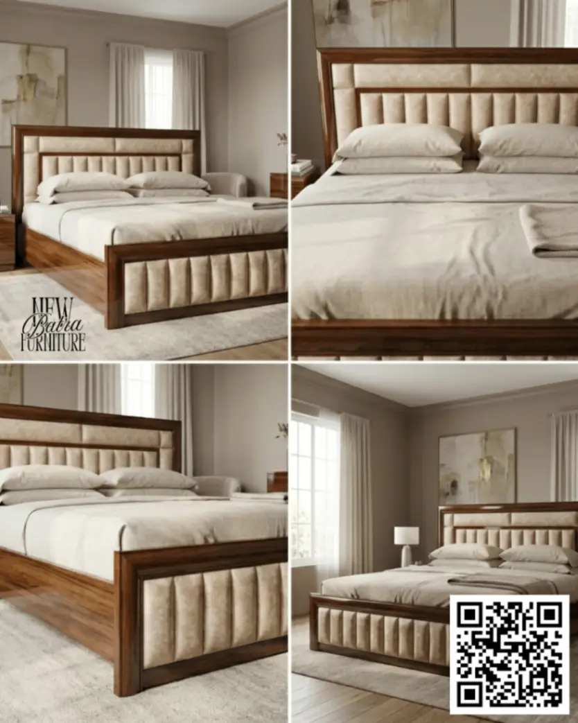 Classic Wooden Bed by New Batra Furniture view 2