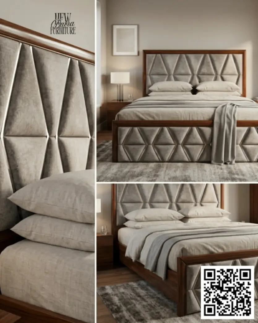 Luxury Diamond Bed by New Batra Furniture view 2